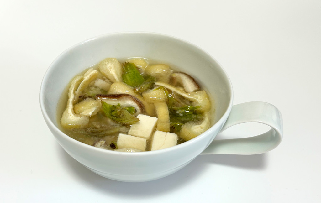 ふきのとうの味噌汁